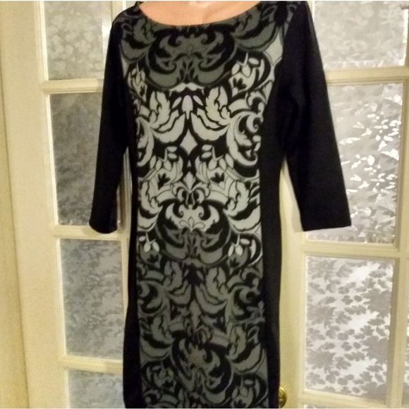 New York & Company Stretch Color block dress - Picture 8 of 13